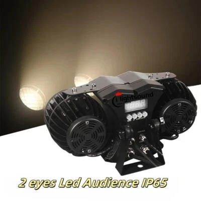 Outdoor Waterproof IP65 Combinable 2x150w COB White Warm LED Audience Light - Image 1 of 4