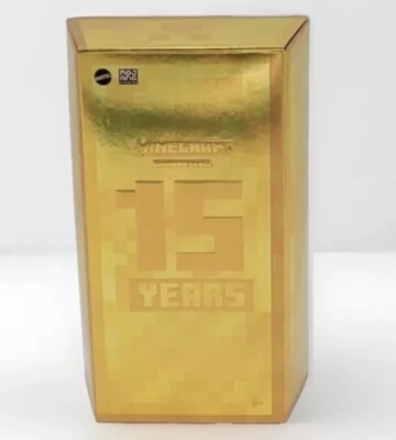 Minecraft - 15th Anniversary Collectible Diamond Level Action Figure Mojang NEW - Image 1 of 2