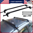 Car Top Roof Rack Cross Bar Luggage For Mitsubishi Lancer 43.3" Carrier W/ Lock