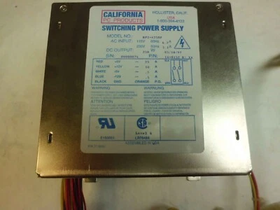 US POWER RP2-4250F POWER SUPPLY CALIFORNIA PC PRODUCTS SWITCHING 14-0152 - Image 1 of 4