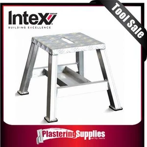Aluminium Step Stool 370mm Fixed Leg Lightweight Jobsite Tough Building SST370 - Picture 1 of 1