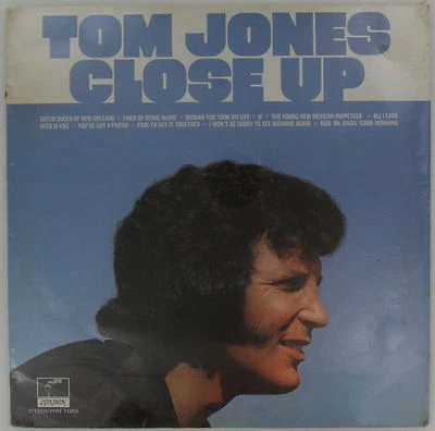 SEALED TOM JONES Close Up PARROT Early UK Soul LP 1972 ORIGINAL - Image 1 of 2