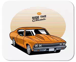 69 Chevy Chevelle - Hot Rod - Almohadilla de ratón - ¡2 tamaños! - Imagen 1 de 2