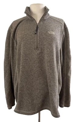 Suéter Pullover Tejido Polar XL The North Face Para Hombre Cremallera Q Brezo Gorpcore Cálido Foto 1 de 4