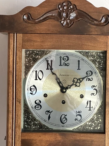 Antique Ansonia Regulator Wall Clock Cover