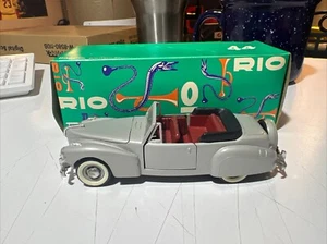 RIO 1941 Lincoln Continental Cabriolet die-cast 1:43 scale Scoperta 44 - Picture 1 of 9