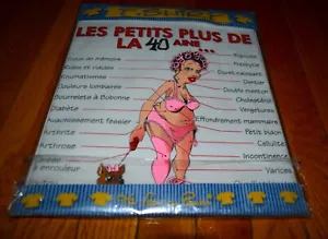 T-shirt Les Petits plus De La 40 aine... taglia unica - Foto 1 di 3