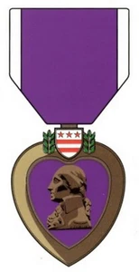 Purple Heart Decal - Picture 1 of 1