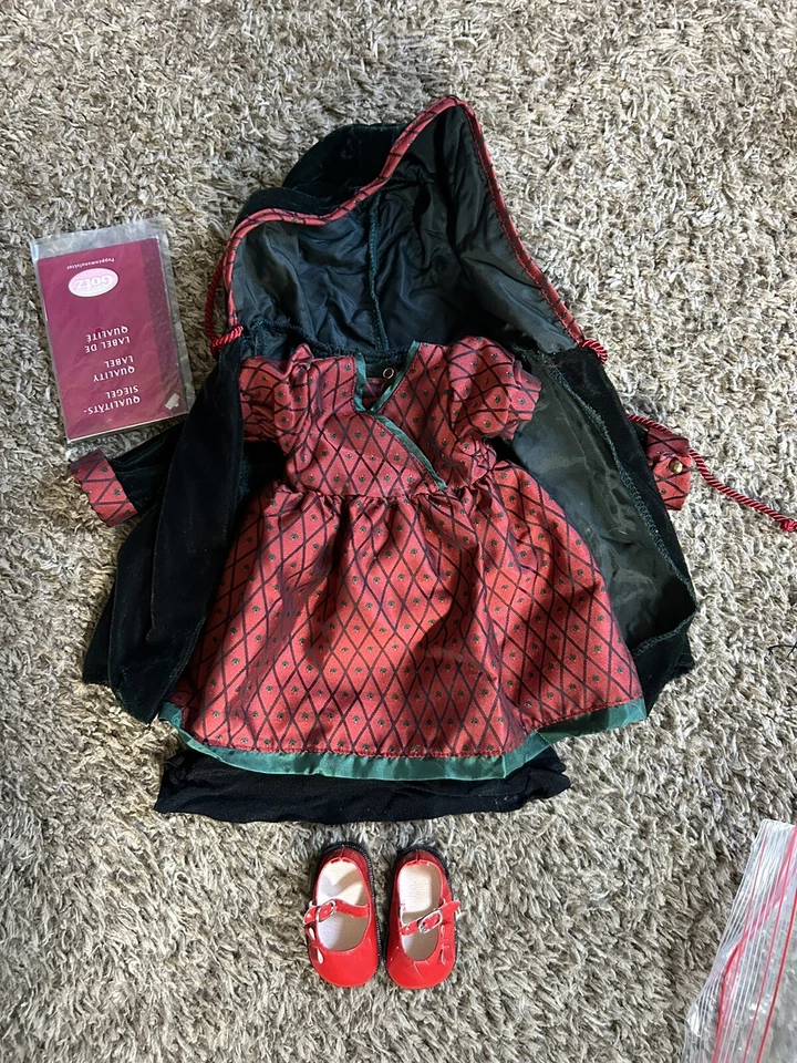 Наряд куклы Gotz Noelle — винтажный рождественский набор кукол - Изображение 1 из 4