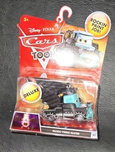 2010 Mattel Pixar Cars Toon Deluxe MUSIC VIDEO MATER 31 Heavy Metal Bat Ozzy - Picture 1 of 10
