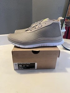 Nike Free Woven Chukka Gr. 13 574264-001 RARE Tan White (1X getragen) - Bild 1 von 8