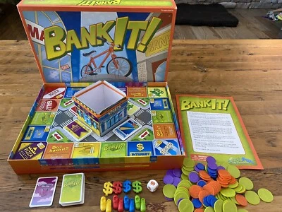 New BANK IT! Simply Fun Board Game COMPLETE - 1996 - Save For a New Bike - Image 1 of 4