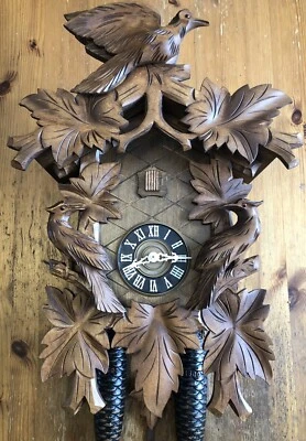 Schneider Black Forest Cuckoo Clock-8 Day- Large Clock-Rebuilt-See Video - Image 1 of 4