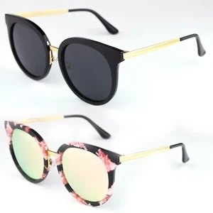 Gafas de sol mujer EXIT exs5804 polarizadas doradas redondas - Imagen 1 de 5