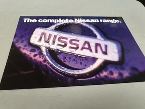 2000 NISSAN Range  Australian Sales Brochure 200SX Maxima Pulsar Navara - Picture 1 of 5