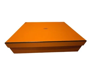 Hermès Paris Orange Gift Box Medium for Scarves, Gifts, Shoes, Bags Storage READ - Picture 1 of 14