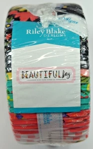 Beautiful Day Echo Paper Park Co 40pc Jelly Roll Riley Blake Designs 2.5" Strips - Picture 1 of 3