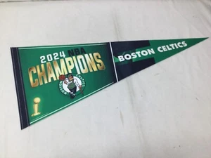 2024 NBA Finals World Champions Boston Celtics Pennant Premium Wool Style - Picture 1 of 1