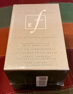 Emmet Fox books set lot of 5 in collectors box with Daily Reader - NEW, SEALED - Picture 1 of 5