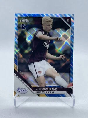 2021-22 Blue Alex Cochrane Rookie #33/125 Heart of Midlothian #93 - Image 1 of 2