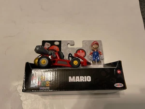Nintendo Super Mario Bros Película Pull Back Juguete Corredor Kart Nueva Figura 2023 Jakks - Imagen 1 de 1