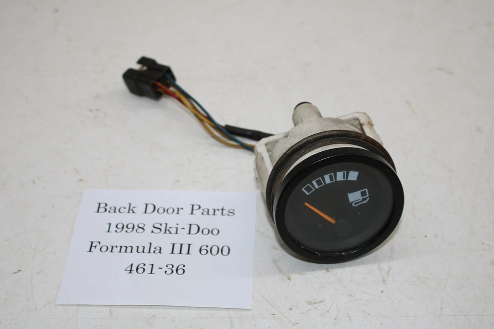 1998 Ski-doo Formula III 600 Ck3 Fuel Gas Gauge  - Imagem 1 de 4