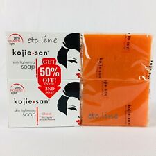 Kojie San Kojic Acid Skin Lightening  Acid Soap x 2 Bars 135g each Genuine