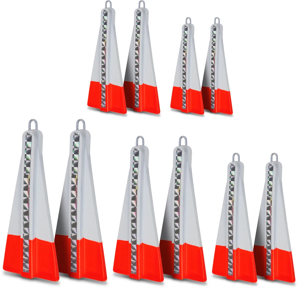 Heringsbleie Heringspaternoster Heringsvorfach Angelblei Set Angel Blei 10er Set - Bild 1 von 1