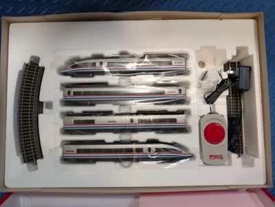 PIKO 57197 HO Scale Roadbed Amtrak ICE3 Starter Set - DCC upgraded  - Image 1 of 4