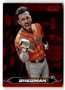 2024 Topps Stadium Club Alex Bregman #113 Red Foil Astros - Picture 1 of 2
