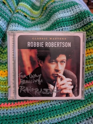 Robbie Robertson "Classic Masters"  cd 2002 *signed copy* - Image 1 of 4