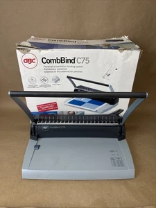 GBC CombBind C75 sistema di rilegatura rilegatrice a spirale - Foto 1 di 8
