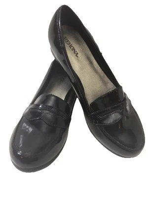 Merona Womens Black Penny Loafers Size 6 - Image 1 of 4