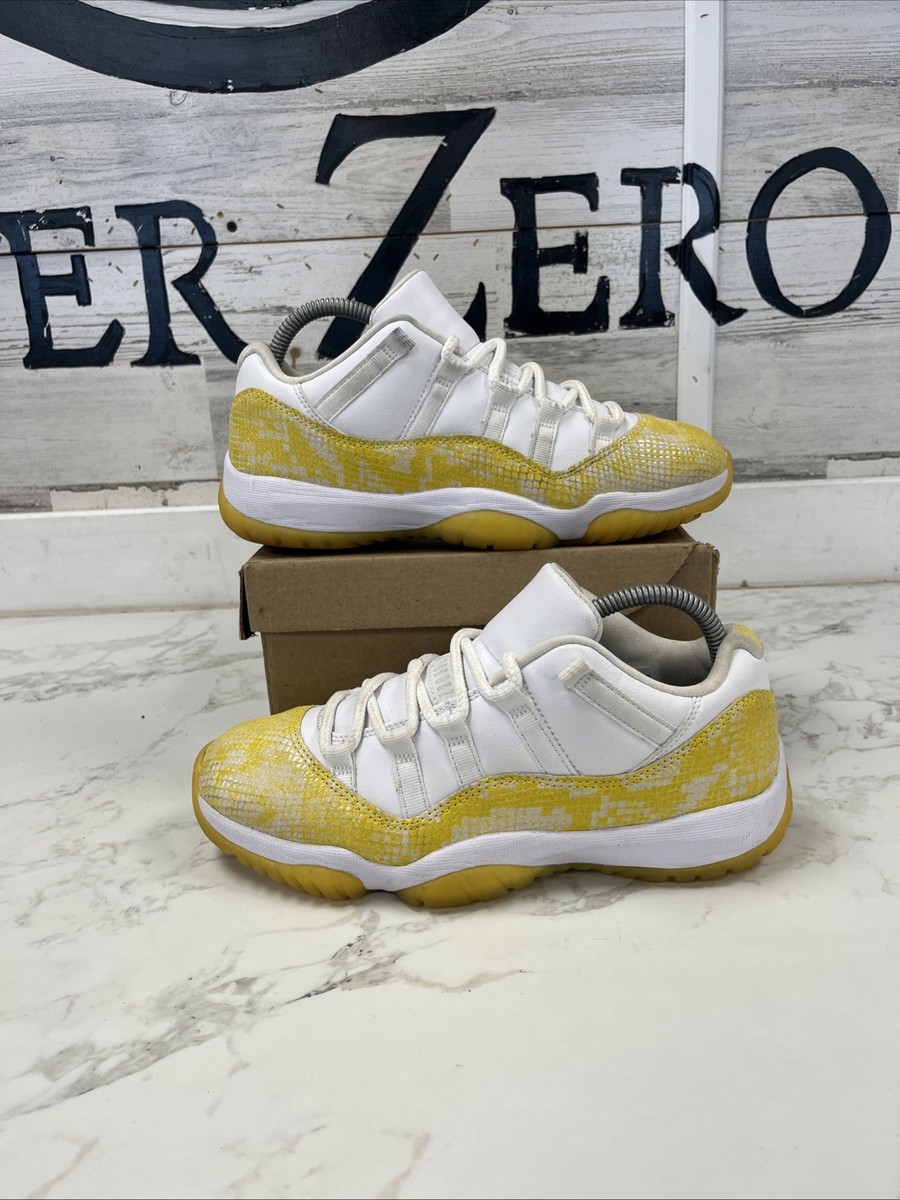 エア ジョーダン 11 low イエロー スネーク Yellow Snake Nike Women's Air Jordan 11 Retro Low 