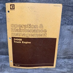 CATERPILLAR 3406B LKW MOTOR TEILEBUCH HANDBUCH ORIGINAL - Bild 1 von 5