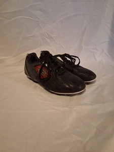 Athletic Works Boys Unisex Cleats Youth Soccer Shoes Size 2 Color Black - Picture 1 of 5