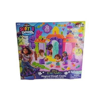 全新! Cra-Z-Art Softee 面团 迪士尼 Encanto 模具 魔法面团 Casita 开箱 — 第 1/4 张图片