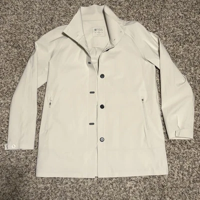 FIGS Lab Coat Jacket Women’s Medium Bellevue White Long Size Pocket NWOT - Image 1 of 4