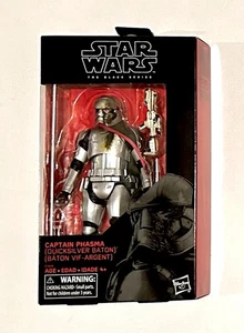Figura Bastón Star Wars The Black Series Capitana Phasma Mercurio Hasbro Nueva - Imagen 1 de 2