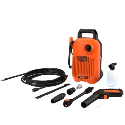 BLACK+DECKER COMPACT CORDED PRESSURE WASHER - 1300W - Image 1 of 2