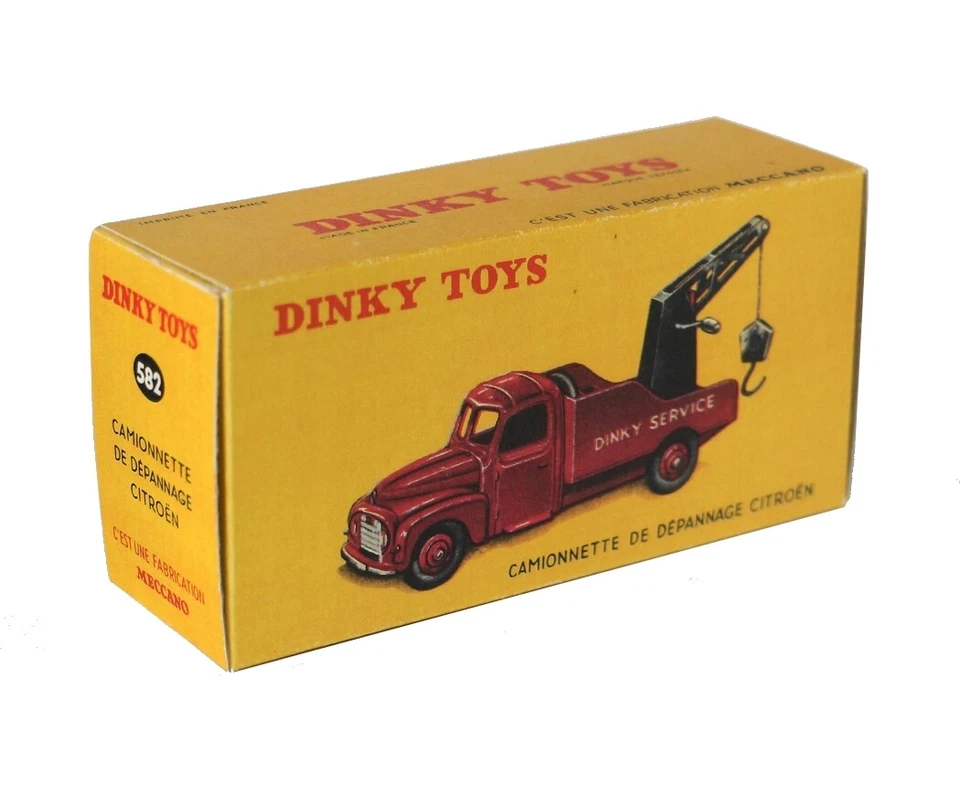 Dinky Toys boîte repro 582 citroen camionnette de depannage