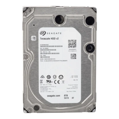 Disk Seagate Terascale HDD v2 8TB 7.2K 256MB SATA III ST8000NC0002 3.5Zoll - Image 1 of 3