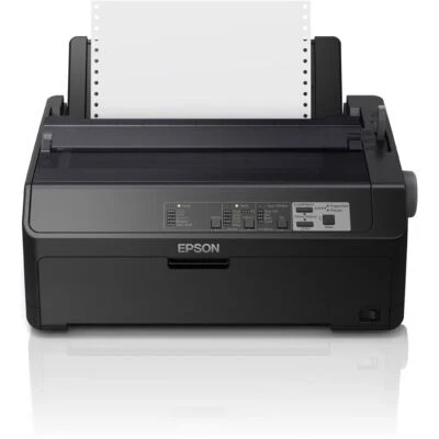 Epson C11CF37202 FX-890II 9-Pin Dot Matrix Mono Printer USB Parallel Ethernet - Image 1 of 4