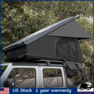 Car Roof Top Tent Hard Shell Tent With Ladder For Van Jeep SUV For 2-3 People - Picture 1 of 19