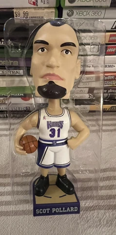 2003 Carls Jr. Sacramento Kings Scott Pollard NBA Bobblehead Brand New Cover