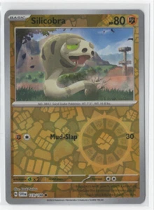 Pokemon Scarlet & Violet 119/198 Silicobra Reverse Holo - Picture 1 of 1