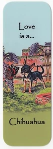 CHIHUAHUA CUTE DOG BEAUTIFUL DOG BOOKMARK SAME IMAGE BOTH SIDES GREAT GIFT - Bild 1 von 1