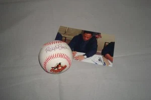 Roberto Alomar signed Baltimore Orioles Logo Baseball - '11 HOFer - 12x All Star - Picture 1 of 1