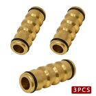Satisfying 3PCS Garden Water Hose BRASS Connectors for Seamless Connection