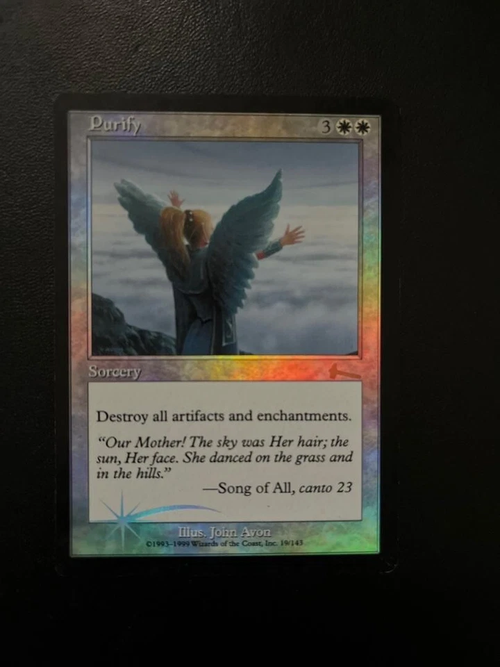 MTG- Purify x1 - Urza's Legacy FOIL - Image 1 of 1